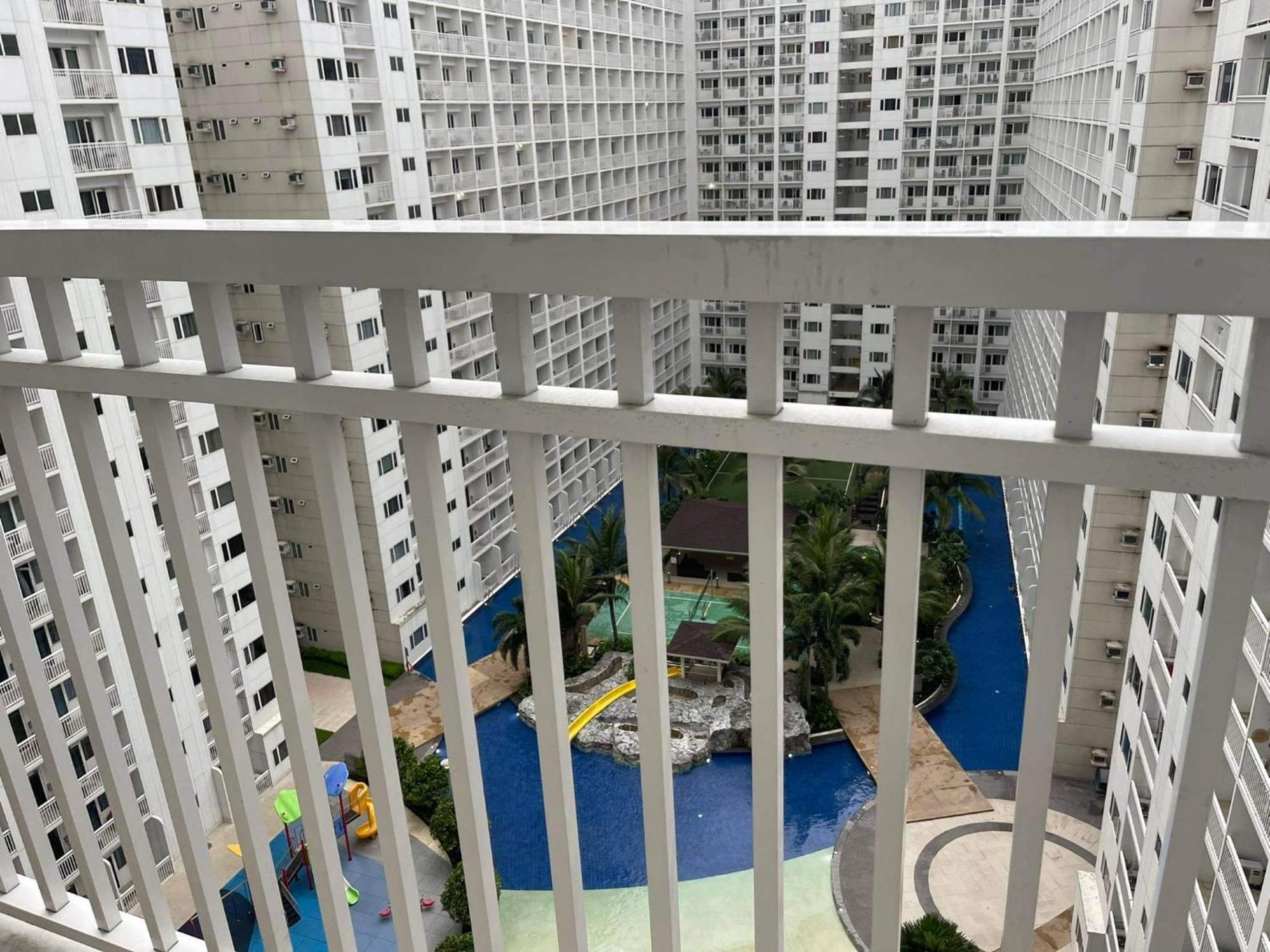 Shore 1 & 3 Residences Moa 1Br With Balcony By Darpm Manila Exteriör bild