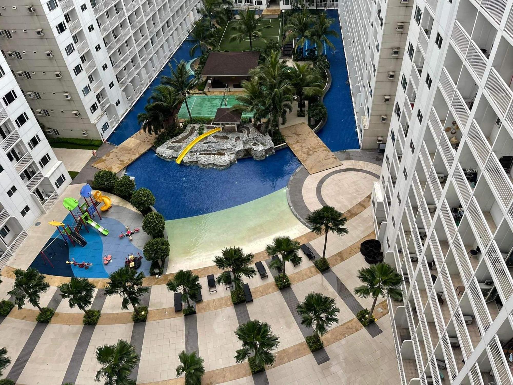 Shore 1 & 3 Residences Moa 1Br With Balcony By Darpm Manila Exteriör bild