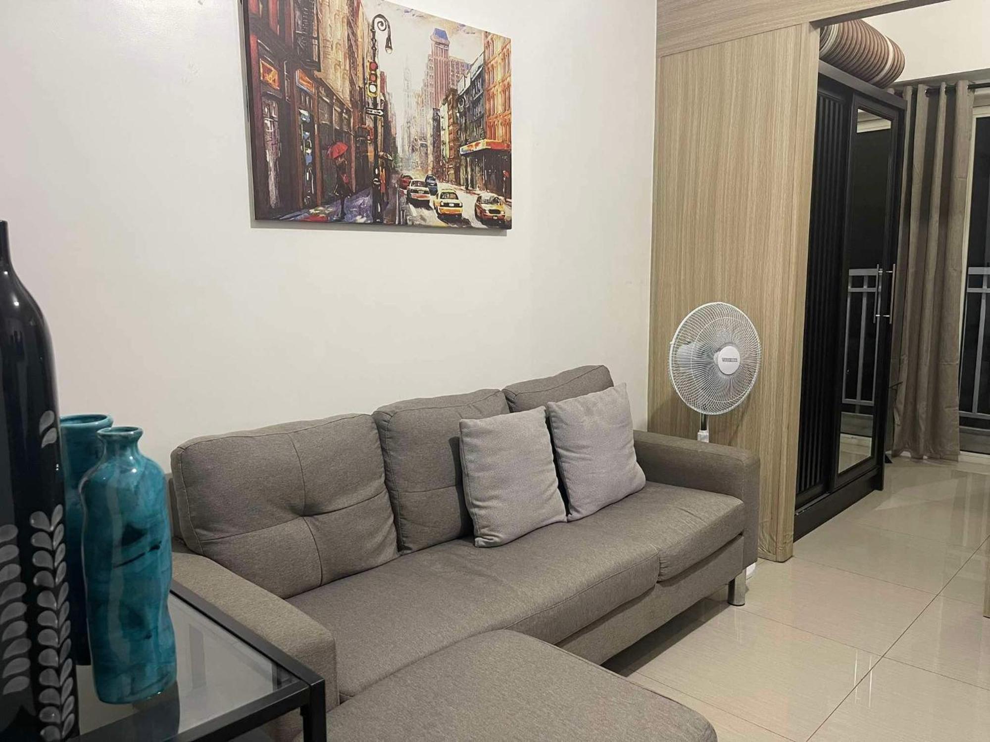 Shore 1 & 3 Residences Moa 1Br With Balcony By Darpm Manila Exteriör bild