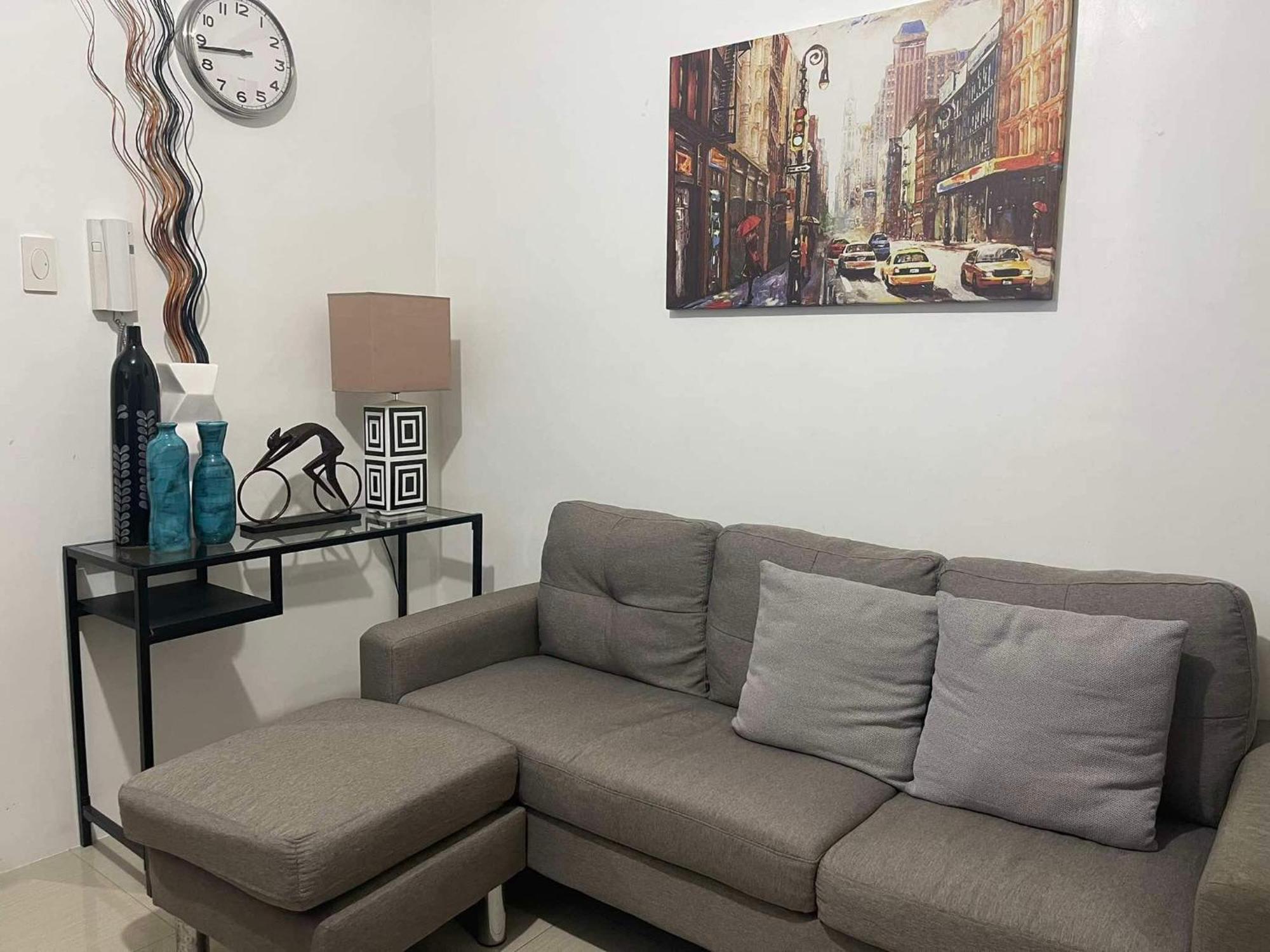 Shore 1 & 3 Residences Moa 1Br With Balcony By Darpm Manila Exteriör bild